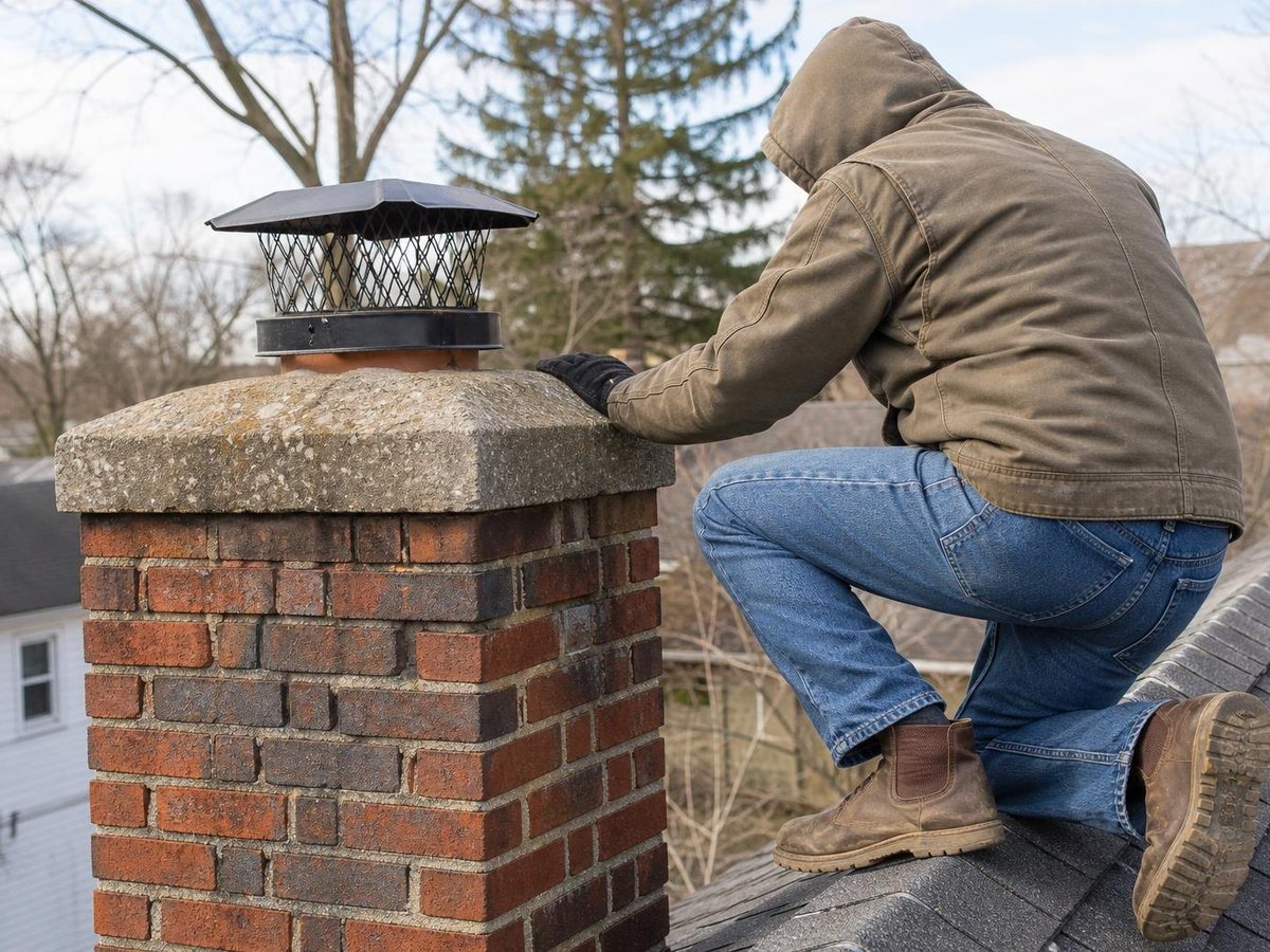 Luzen Chimney Services work in Glen Cove